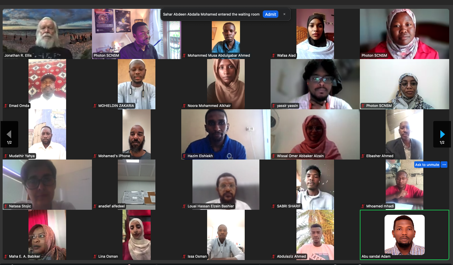 ICTP-PWF Sudan invited speaker